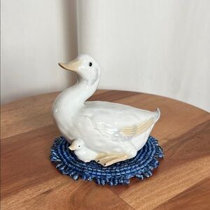 Kensington Fine Porcelain Mama Duck and Duckling